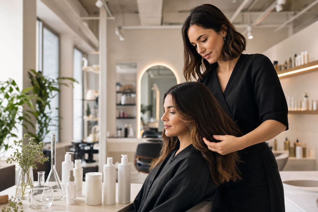 Filament levanta capital semilla para su haircare de base científica