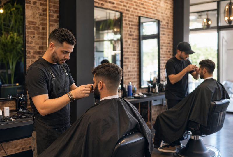 Super Barber Shop abre un salón junto a su local en Katy