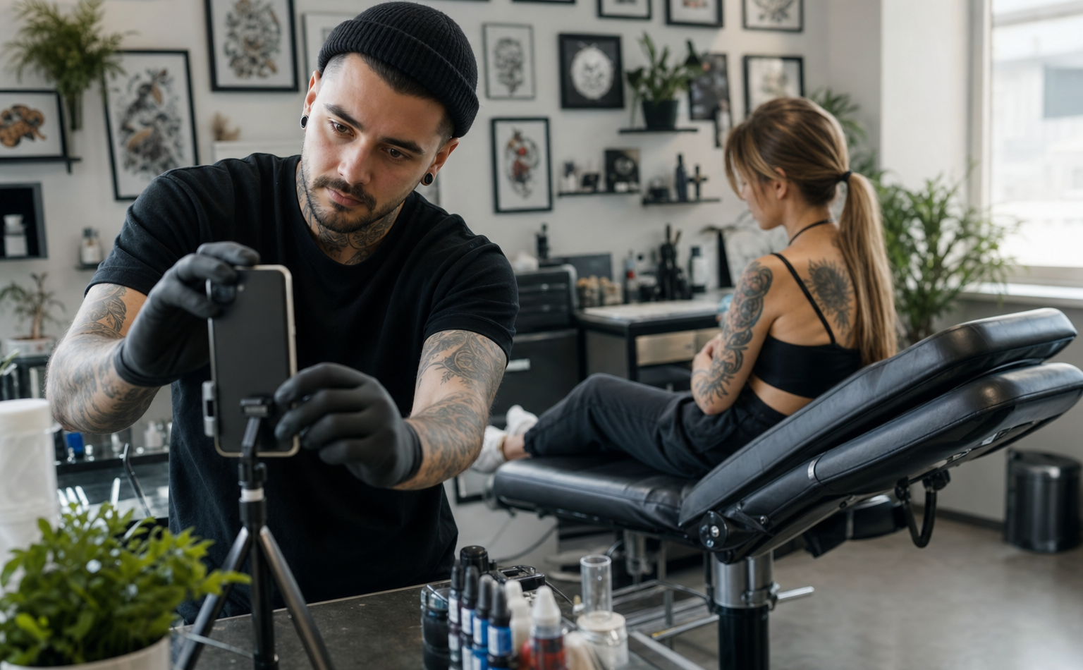 Como usar Instagram para atraer clientes a un estudio de tatuajes