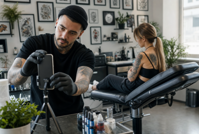 Como usar Instagram para atraer clientes a un estudio de tatuajes